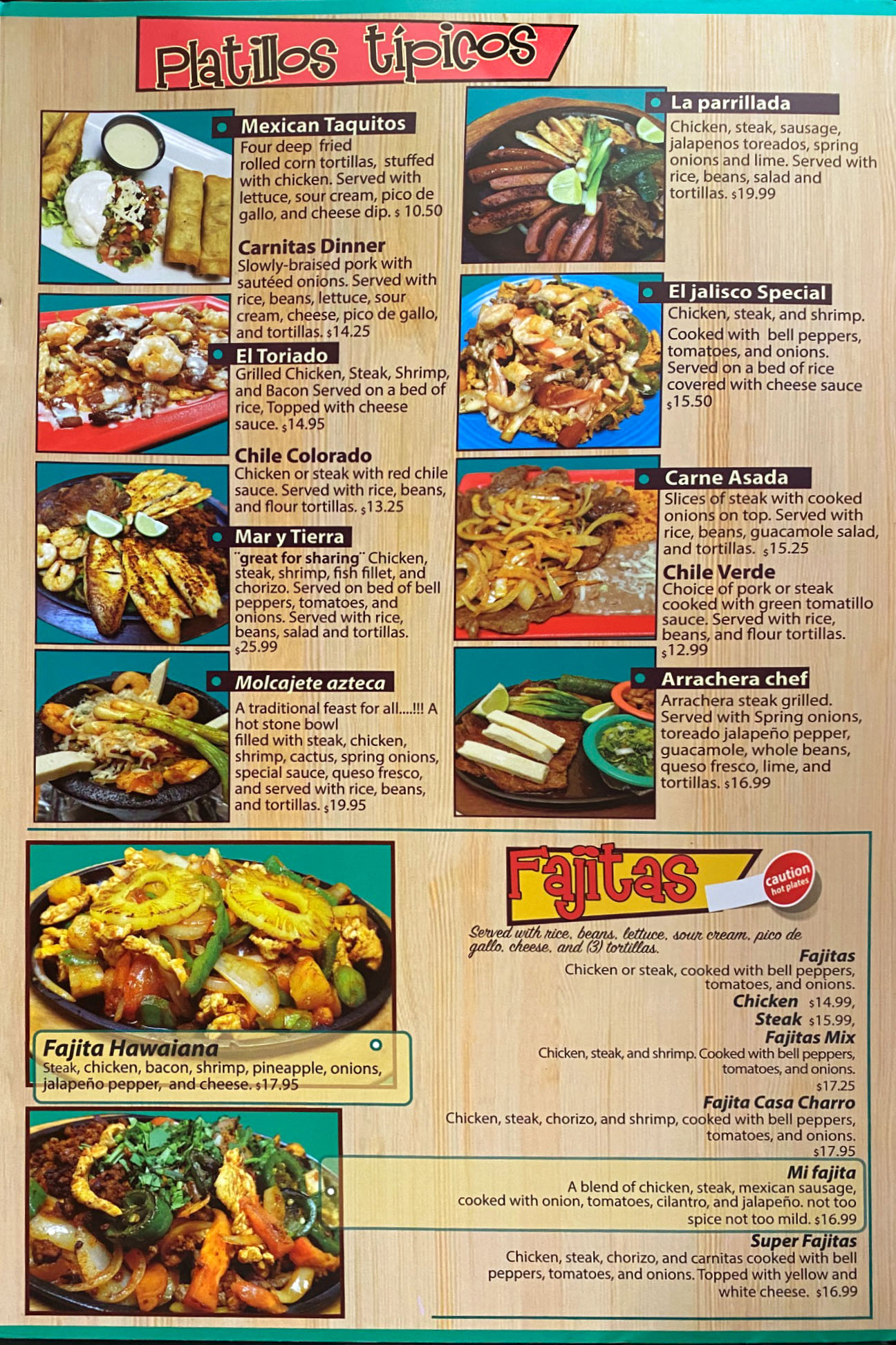  Casa Charro  menu 6